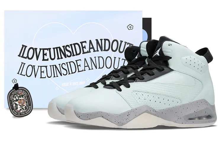 Jordan Lift Off Blueberry Bubble Gum Mid top Vintage Basketball Shoes Women's Blue Gray