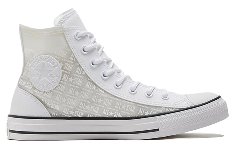 Кеды Converse Chuck Taylor All Star (бело-черные) — фото 2