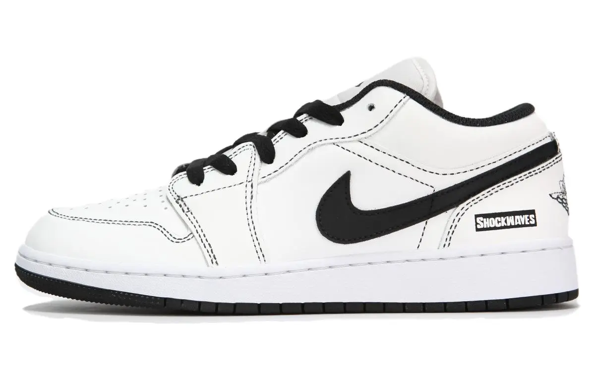 Jordan Air Jordan 1 Low Cushioning Slip Resistant Cushioning Slip Resistant Low top Vintage Basketball Shoes Women's