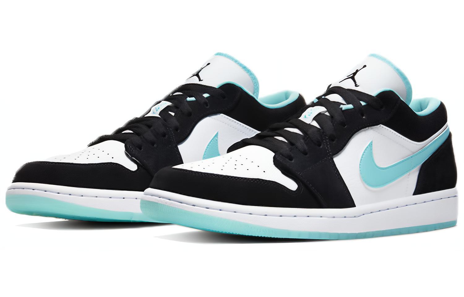 Кроссовки Jordan Air Jordan 1 (бирюзовые) — фото 2
