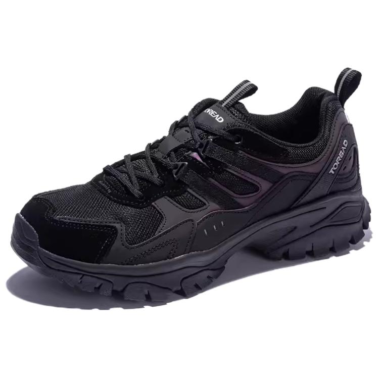 TOREAD Cushioning Abrasion Resistant Cushioning, Wear Resistant Low top Hiking Shoes Men’s Black
