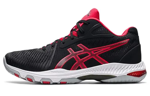Asics Ballistic FF MT 2 fabric lightweight woven low-top retro basketball shoes men's black and red