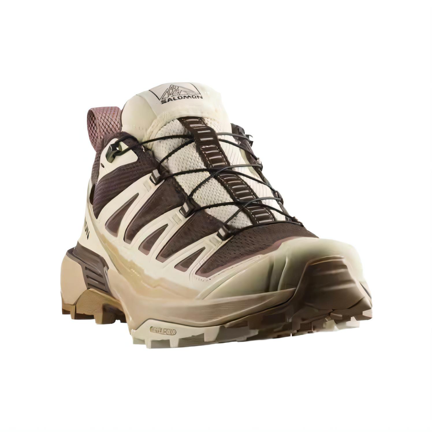SALOMON X ULTRA 360 Fabric Cushioning Low top Mountaineering Shoes Men’s Beige Brown