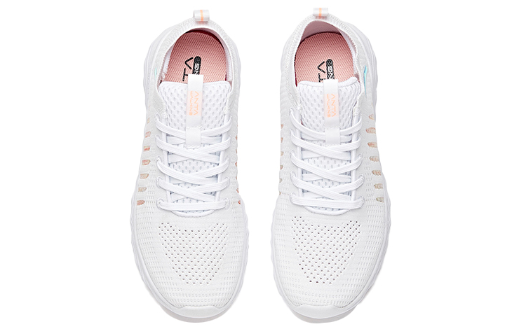 ANTA Training Shoes Women’s Low Top Anta White/Fluorescent Sunset Orange