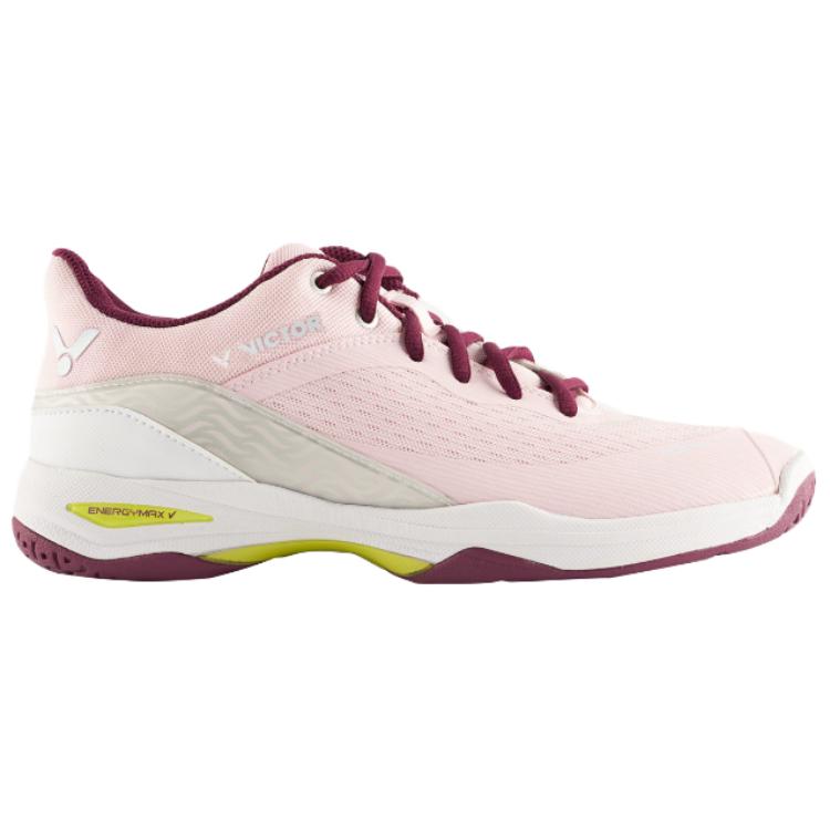 VICTOR Abrasion Resistant Breathable Low top Badminton Shoes Women’s Gray Pink