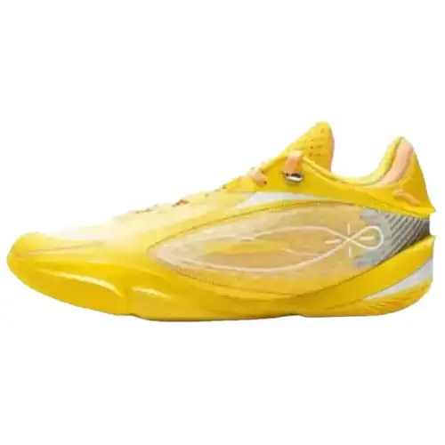 LiNing Wade 808 5 ULTRA versatile and comfortable wear-resistant wrapping low-top basketball shoes men's lemon yellow