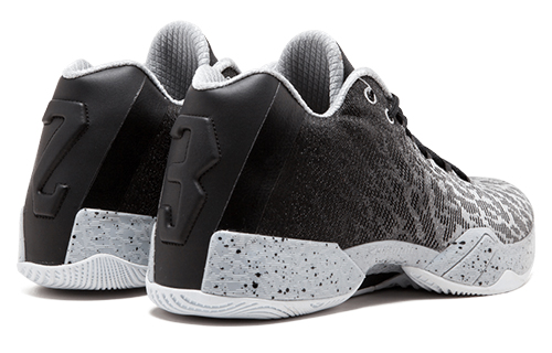 Мужские кроссовки Jordan Air Jordan 29 Low (черно-белые) — фото 3