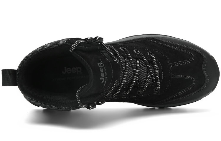 Jeep Mid top Outdoor Shoes Men’s Black