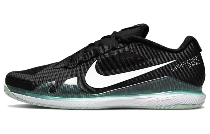 Nike Air Zoom Vapor Pro Tennis Shoes Men's Low Top Black/Green
