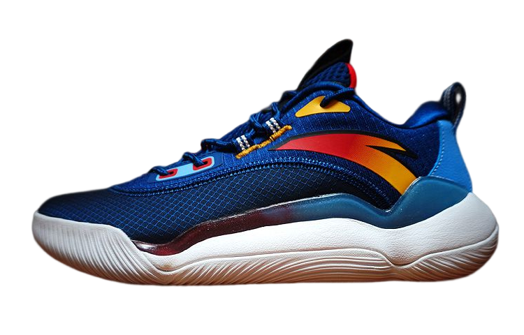 Anta Cushioning Slip Resistant Abrasion Resistant Cushioning Slip Resistant Abrasion Resistant Low top Basketball Shoes