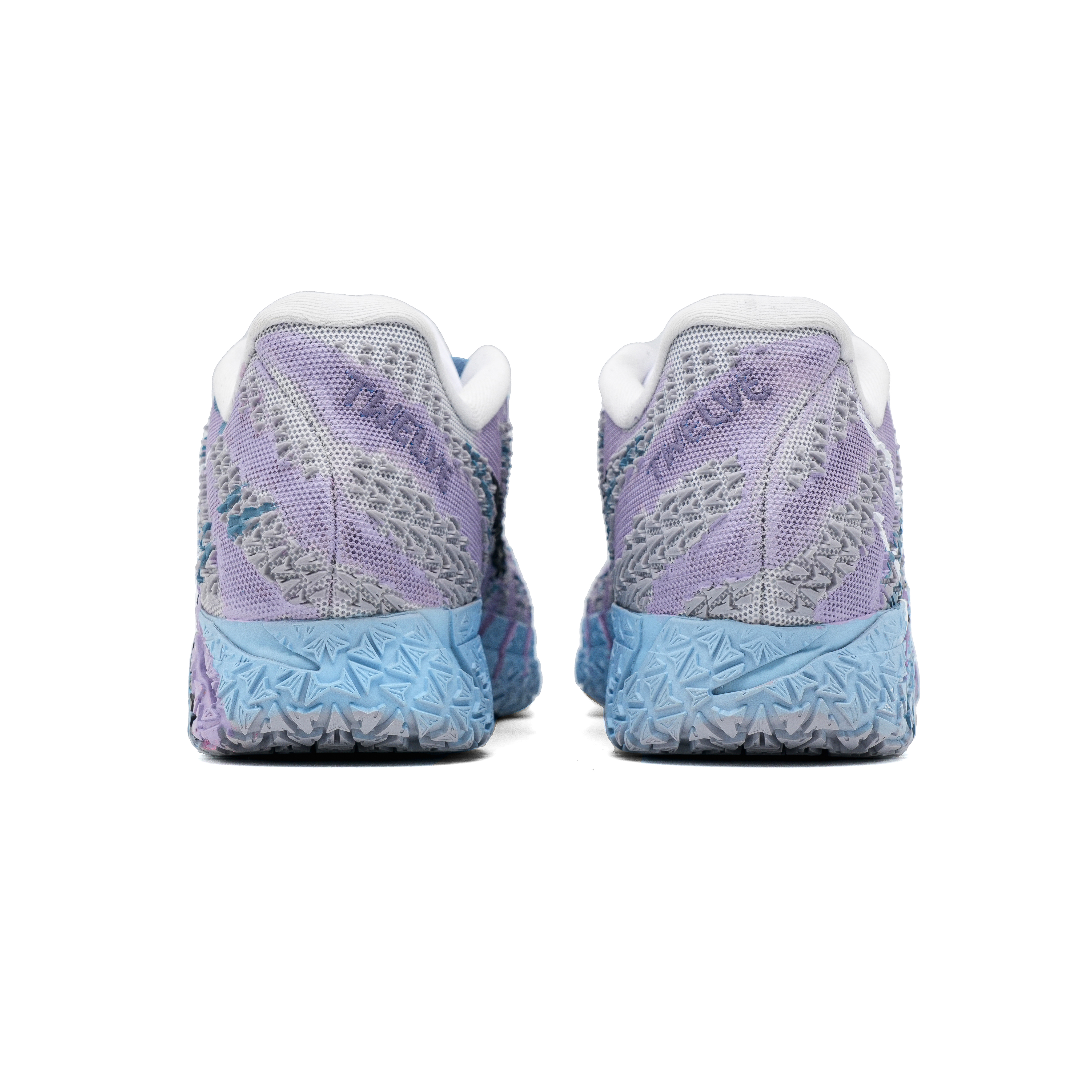 Nike Ja Morant 3 Purple Blue Star Abrasion Resistant Abrasion Resistant Low top Basketball Shoes Unisex Blue Purple