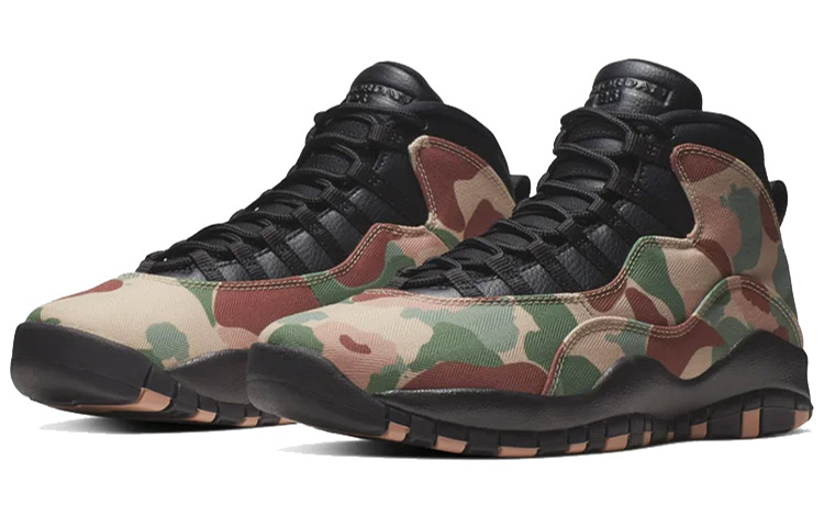 Jordan 10 Retro Duck Camo