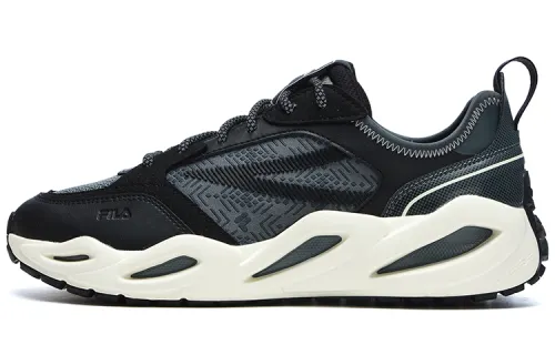 FILA Crypto Low top Chunky Sneakers Men's Black Gray
