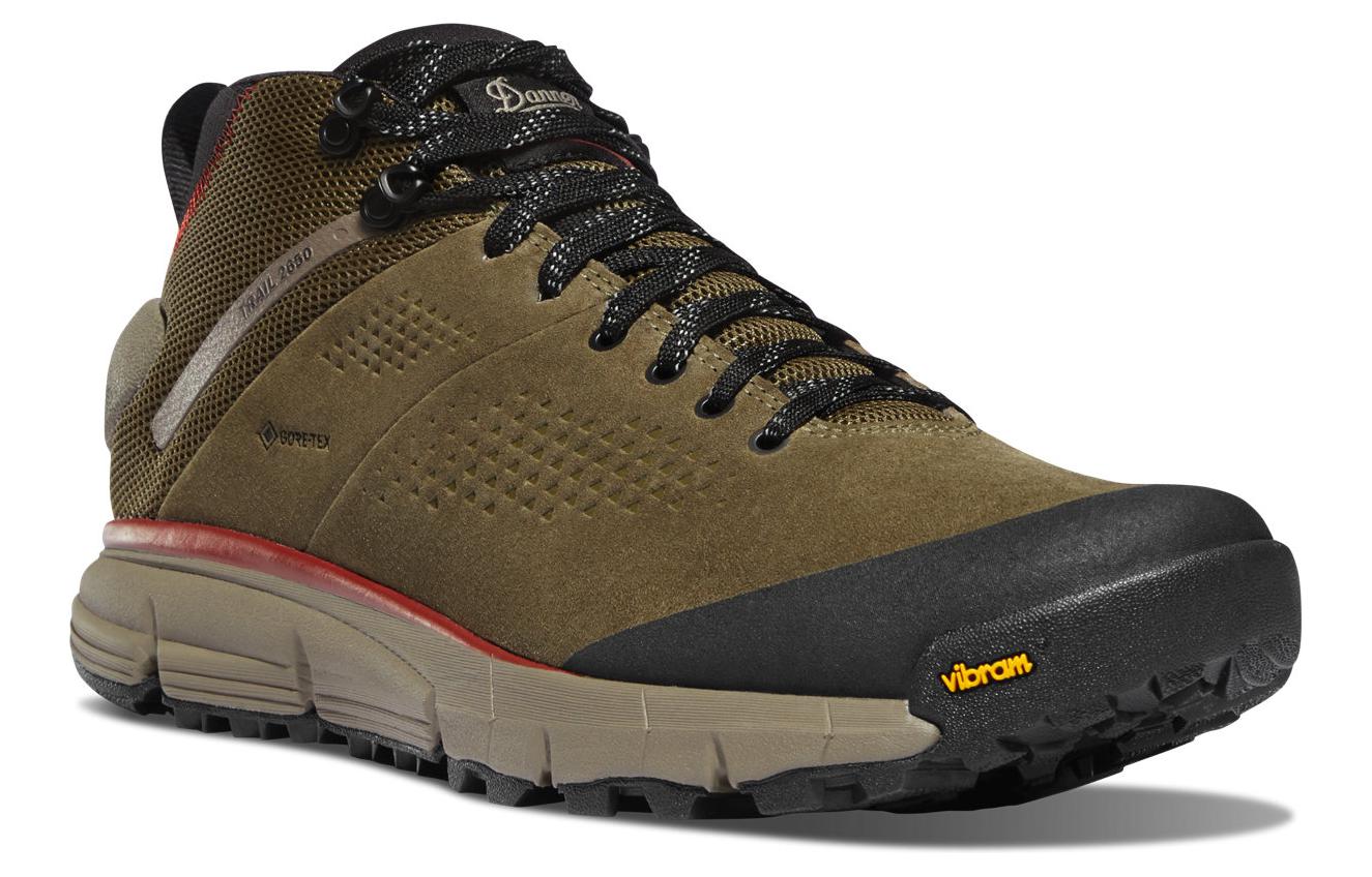 Danner Trail 2650 Suede Slip Resistant, Abrasion Resistant, Breathable, Lightweight Low top Mountaineering Hiking Shoes