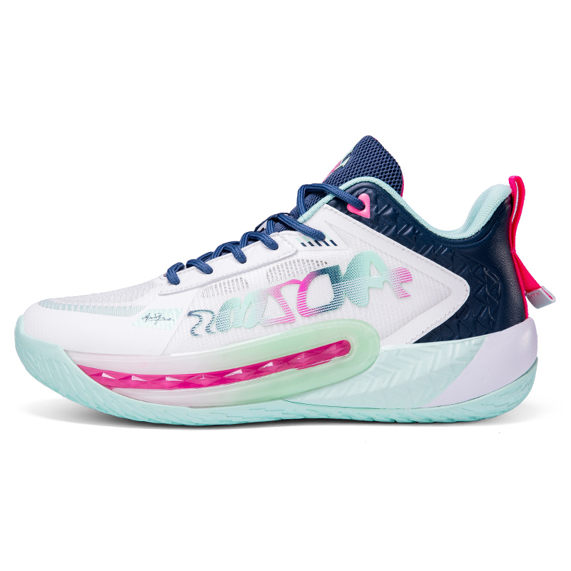 ANDE JAMES Cushioning Slip Resistant Grip Mid Top Basketball Shoes Unisex