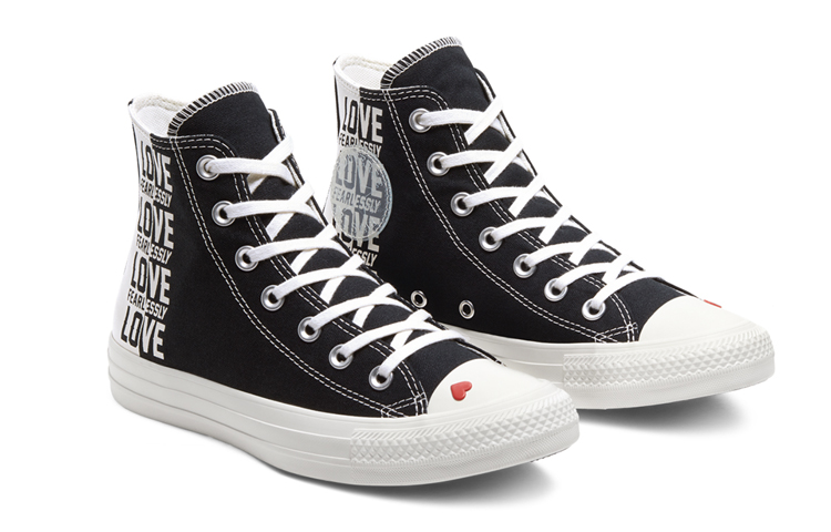 Женские кеды Converse Chuck Taylor All Star (черно-белый) — Чёрныйбелый — фото 2