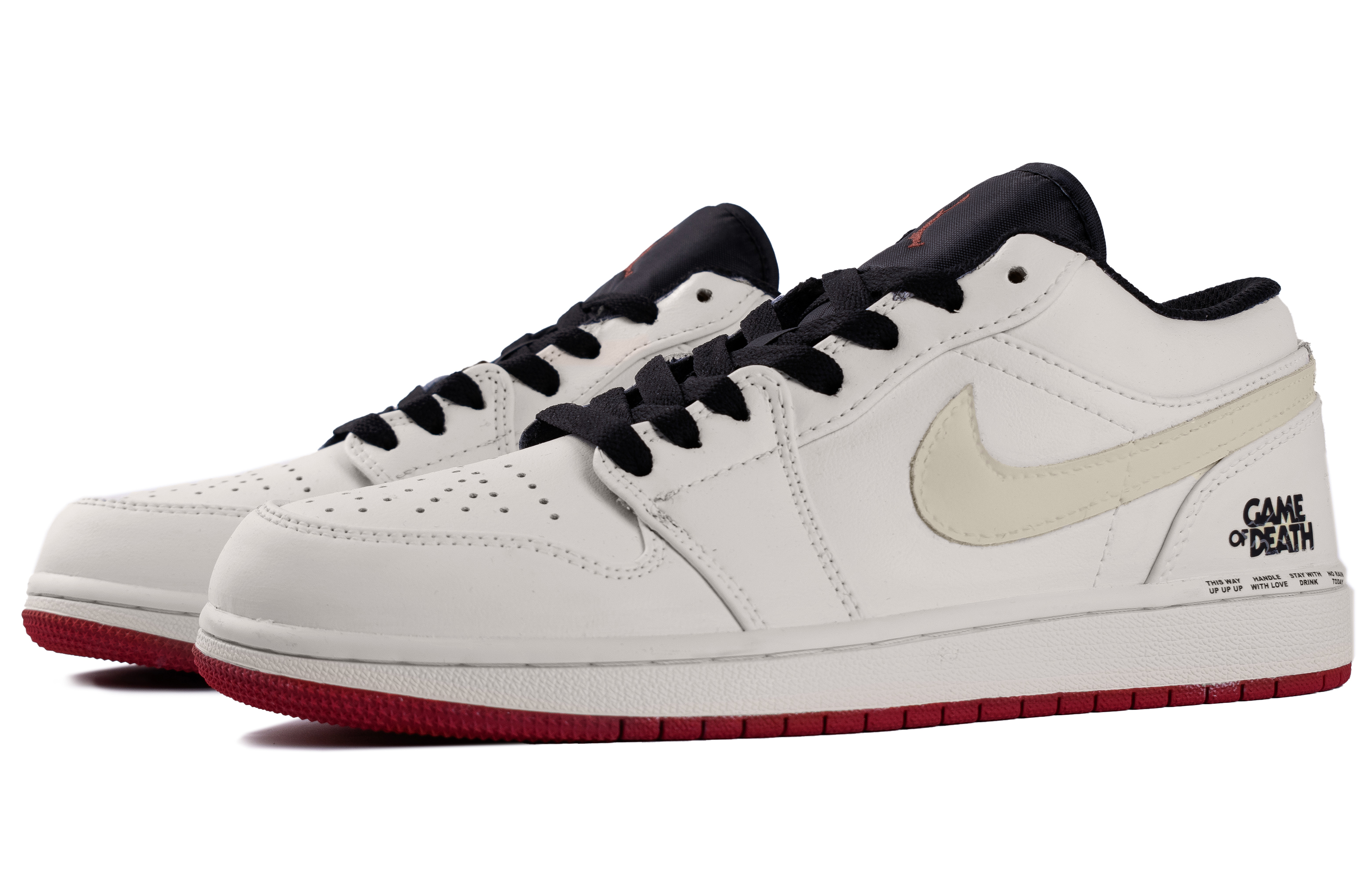 Jordan Air Jordan 1 Low top Vintage Basketball Shoes Men’s Ivory
