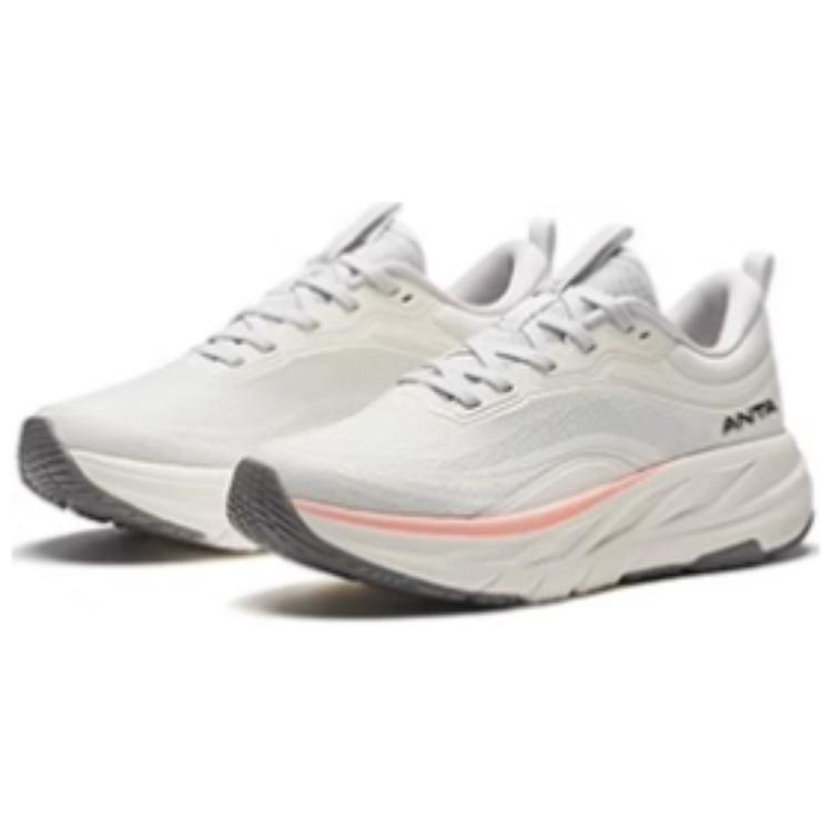 Anta Slip Resistant Abrasion Resistant Low top Training Shoes Women’s White Beige