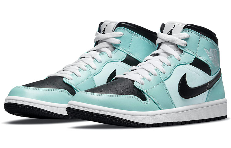Jordan 1 Mid Aqua Blue Tint Women’s