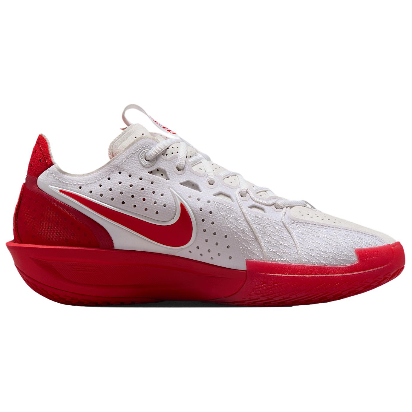 Nike G.T. Cut 3 Abrasion Resistant Breathable Low top Basketball Shoes Unisex Red