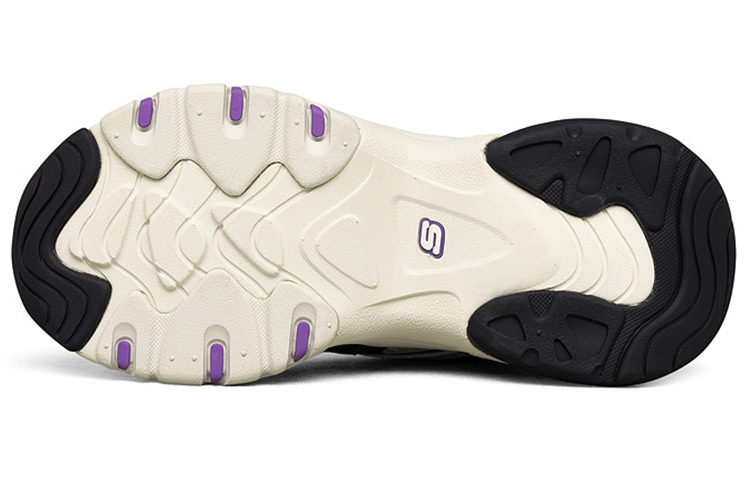 Женские кроссовки Skechers D'Lites (сине-фиолетовые) — фото 5