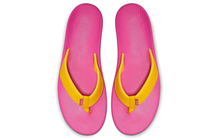 Женские шлепанцы Nike Bella Kai Thong (розовые) — Розовый — фото 4