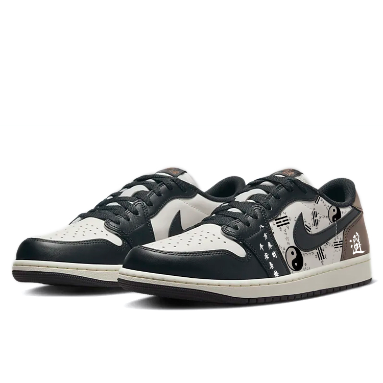 Jordan Air Jordan 1 Vintage Basketball Shoes Men’s Low Top White/Black