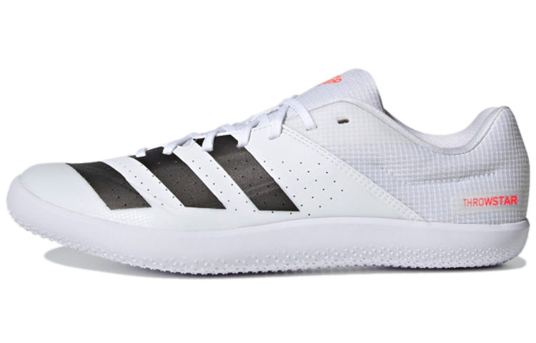 Adidas Adizero Javelin Abrasion Resistant Slip Resistant Low top Training Shoes White Black