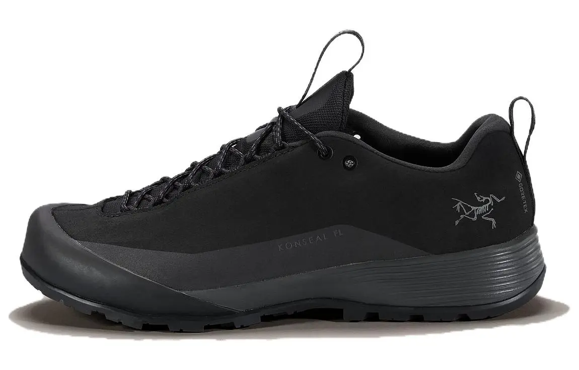 Arc'teryx KONSEAL FL 2 Mesh Slip Resistant Abrasion Resistant Support Low top Mountaineering Hiking Shoes Women's Black