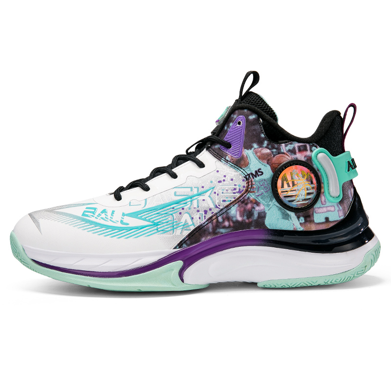 ANDEZHANMUSI Slip Resistant Support Thermal Low top Basketball Shoes Unisex