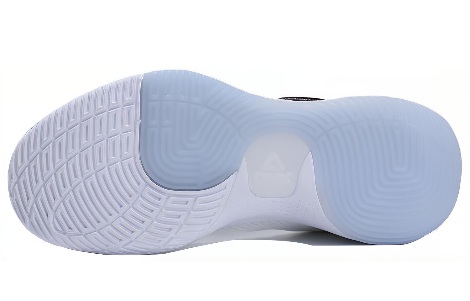 PEAK Hook Moon Basketball Shoes Men’s Mid Top White/Black