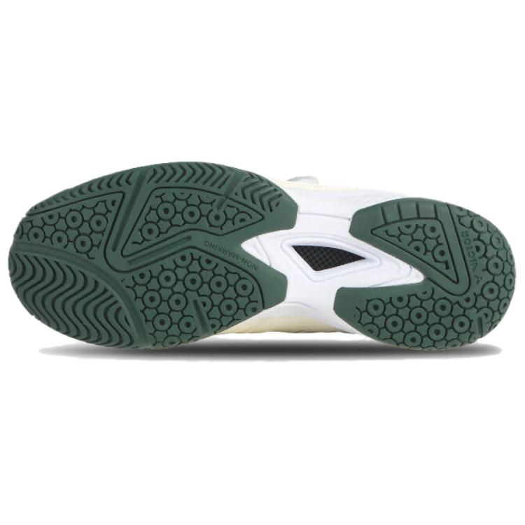 VICTOR Slip Resistant Abrasion Resistant Support Low top Badminton Shoes Unisex Beige Green