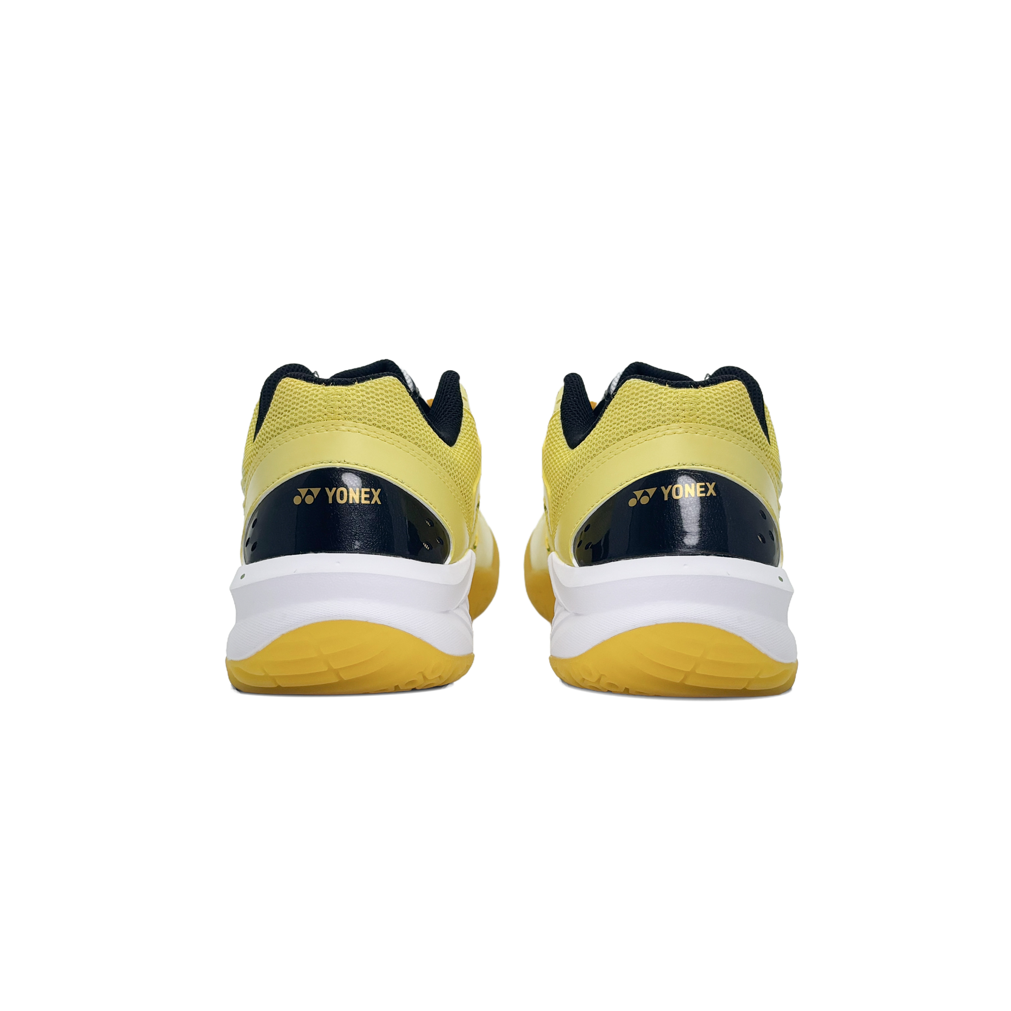 YONEX Power Cushion Wear resistant And Lightweight Low top Badminton Shoes Unisex Yellow White