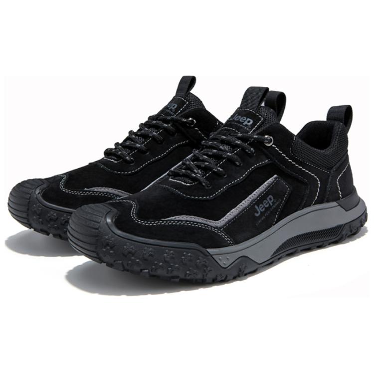 Jeep Low top Mountaineering Shoes Men’s Black