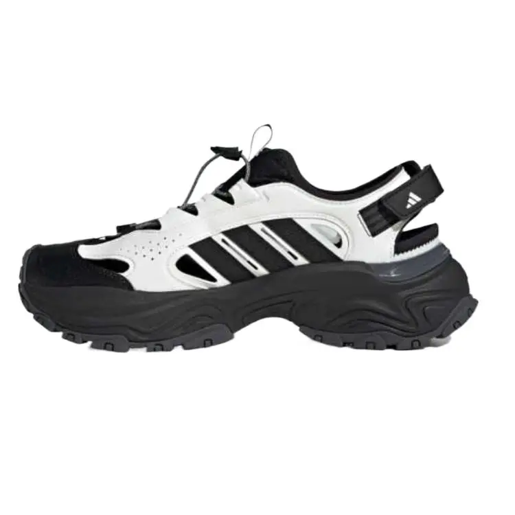 Adidas SNEAKER SANDAL Slip Resistant Breathable Height Increasing Rebound River Trekking Shoes Unisex White Dark Gray
