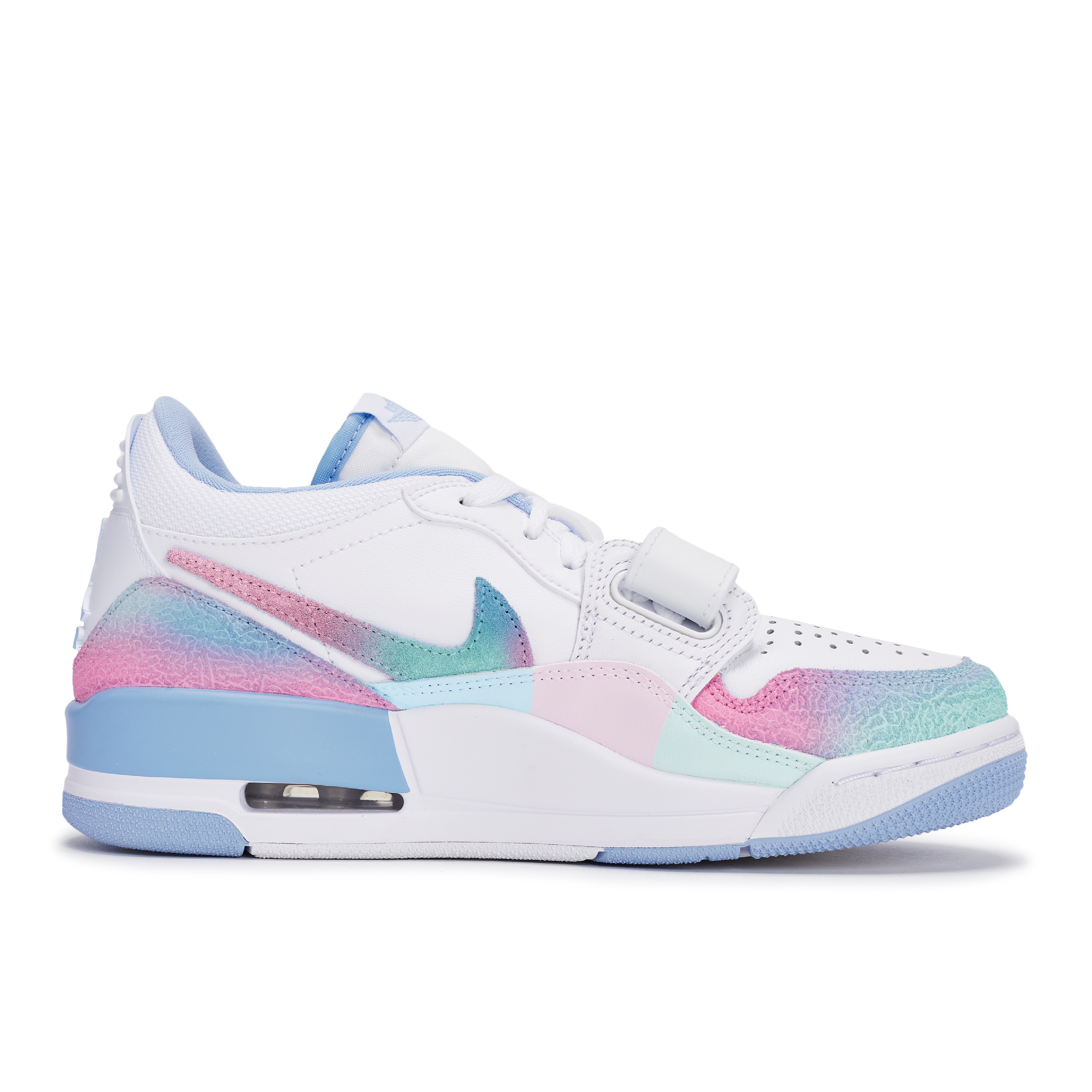 Jordan Legacy 312 Vintage Basketball Shoes Women’s Low Top White/Blue/Pink/Green