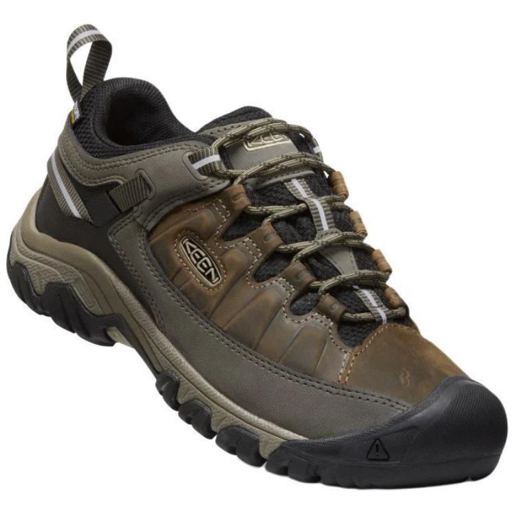 Keen Targhee 3 Soft And Comfortable Slip Resistant Abrasion Resistant Low top Hiking Shoes Men’s Black Gray