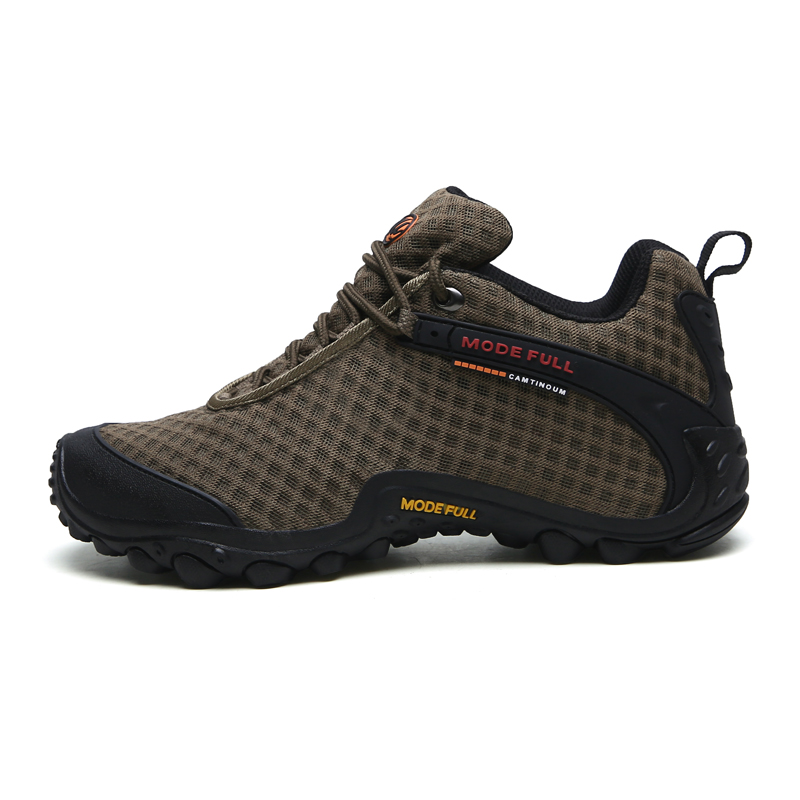 MODE FULL Slip Resistant, Abrasion Resistant, Breathable, Lightweight Coverage Low top Mountaineering Shoes Men’s