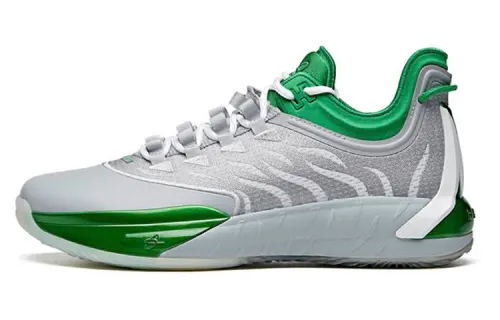Anta x Gordon Hayward GH1 practical anti-slip wear-resistant low-top basketball shoes men's gray green