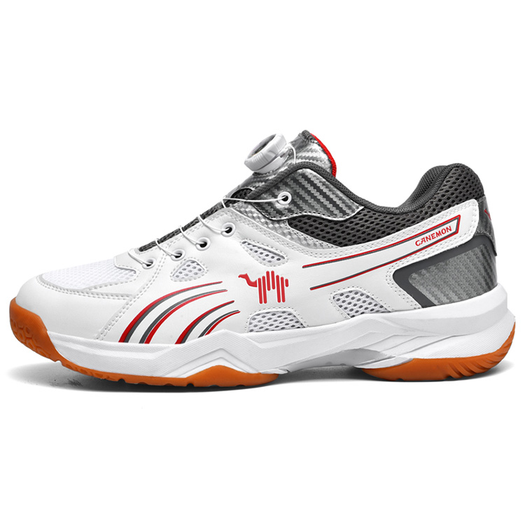 LINGHANGLUOTUO Badminton Shoes Unisex Low Top Black/Gray/Blue