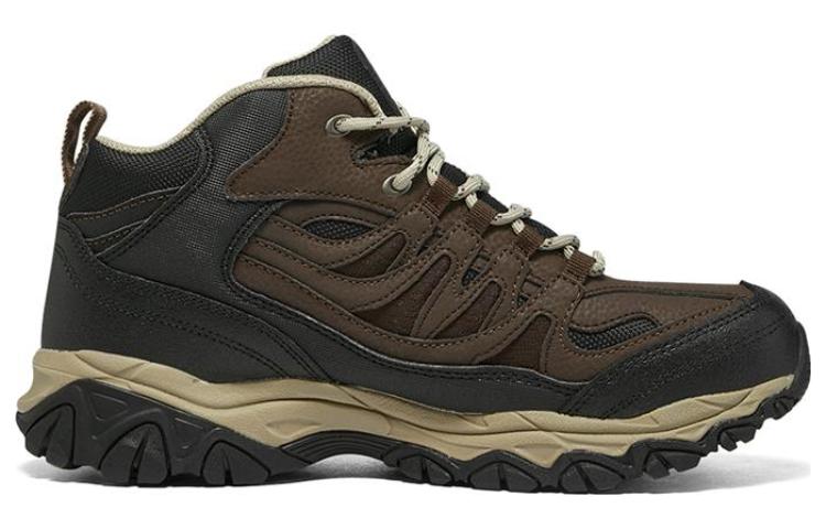 Skechers After Burn Memory High top Outdoor Shoes Men’s Brown Black