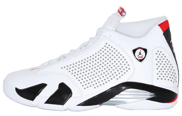 Air Jordan 14 Retro X Supreme 'White'
