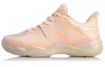 Li Ning Sonic Boom 4 Cushioning Support Low top Badminton Shoes Women's Orange Pink