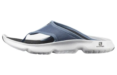 SALOMON Reelax Moc 5.0 Comfortable Rubber Sole Quick Dry Slippers Men's Blue