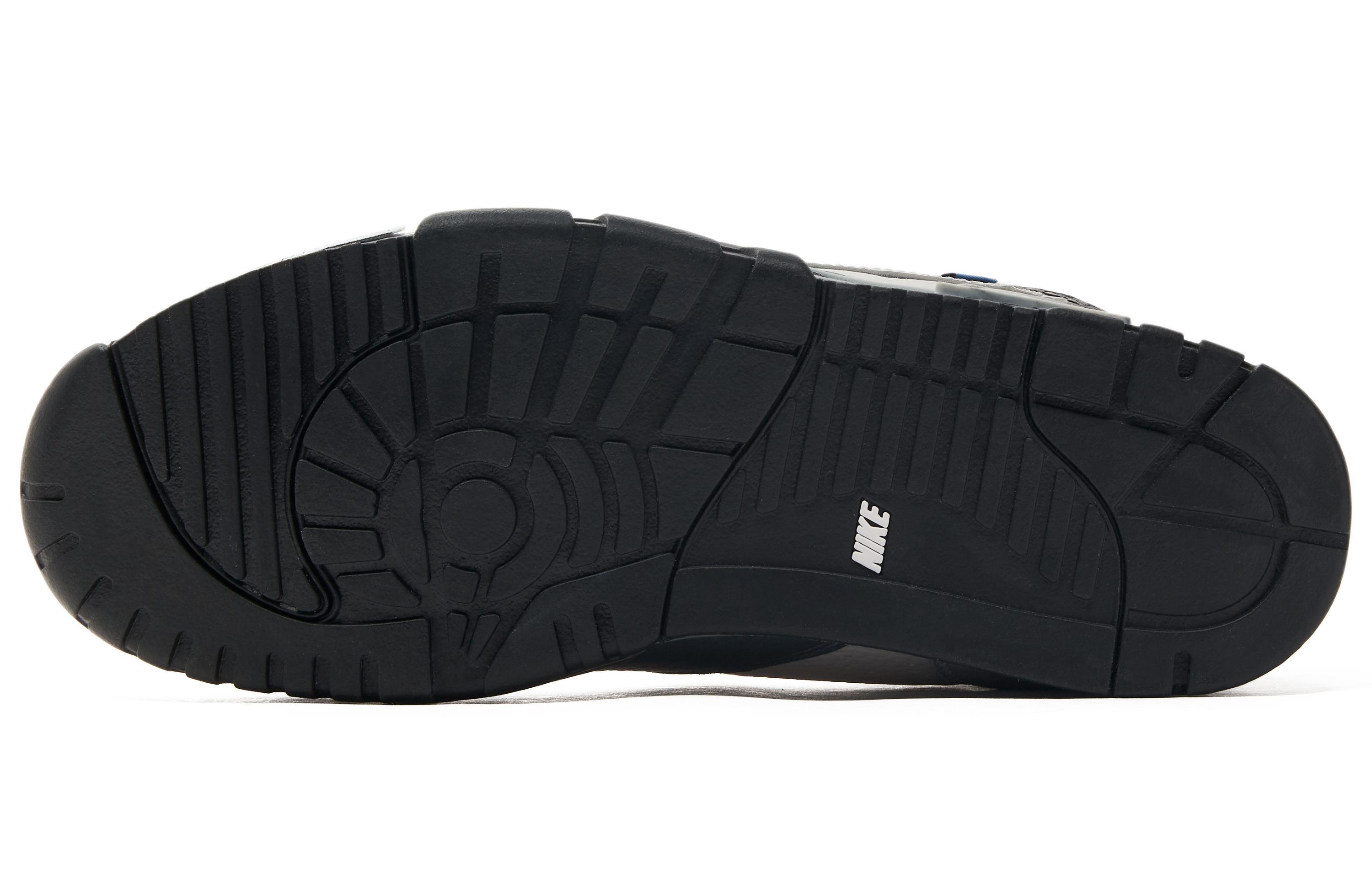 Nike Air Trainer 1 Slip Resistant Abrasion Resistant Mid top Training Shoes Men's White Black