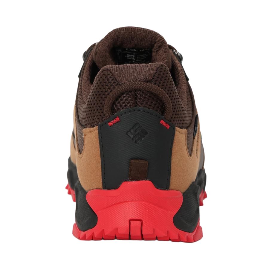 Columbia Waterproof Support Grip Low top Mountaineering Shoes Men’s Umber Wide Fit