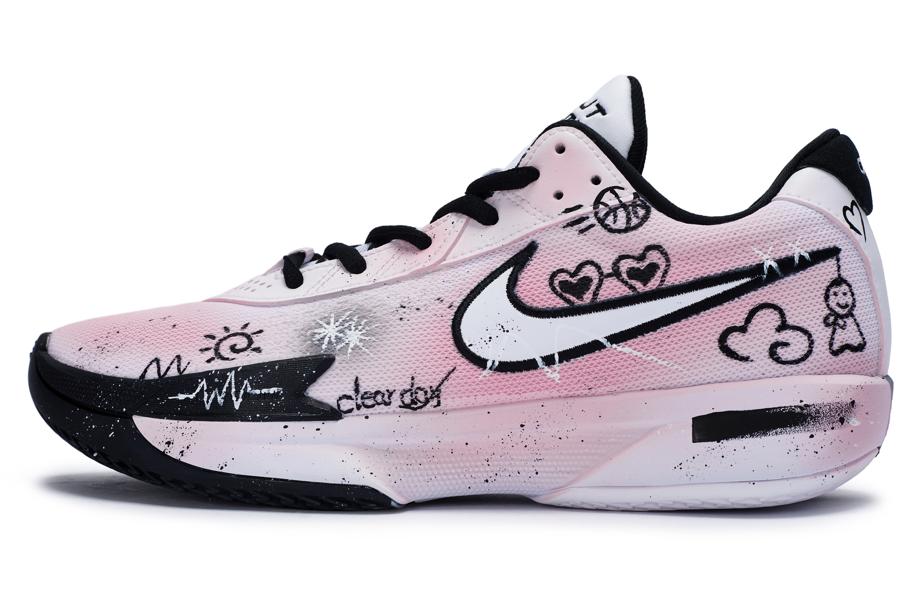 Nike Air Zoom G.T. Cut Academy 811 Manufacturing, Clear Sky In Progress Pink, Special Shoe Box