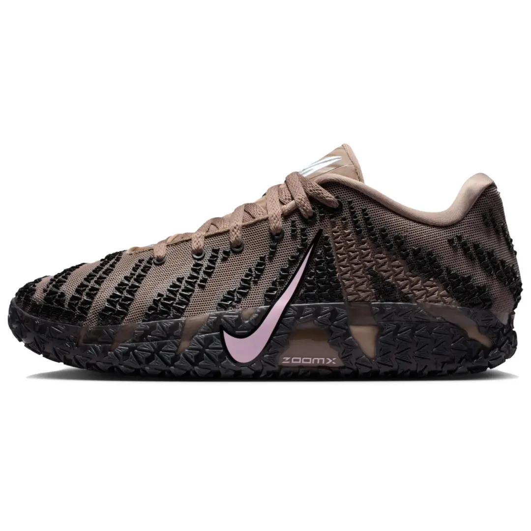 Nike Ja Morant 3 Basketball Shoes Men's Brown Black Pink