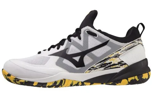 Mizuno Wave Fang Zero 'Black White Yellow'