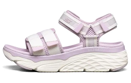 Skechers Max Cushioning Beach Sandals Women's White/Lavender